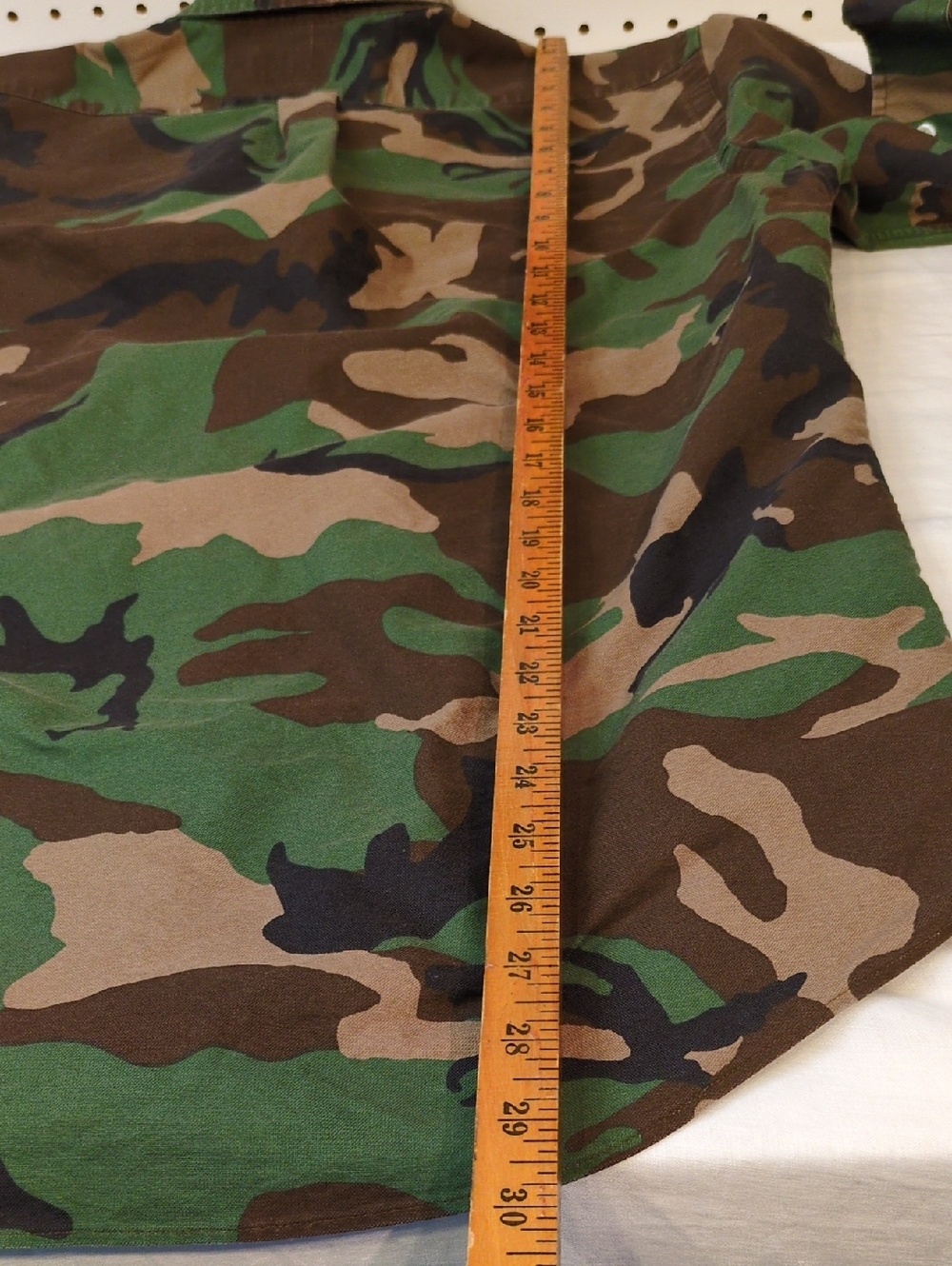 Ralph Lauren Camo Button Down LS Shirt Medium - Picture 11 of 13